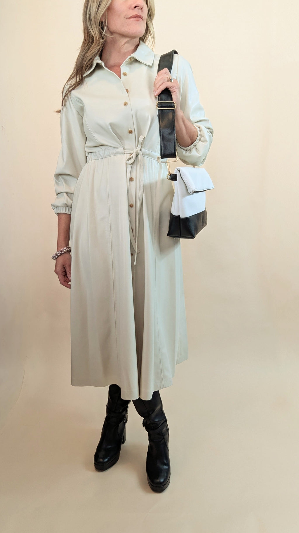 Cecile Bag- Black & White