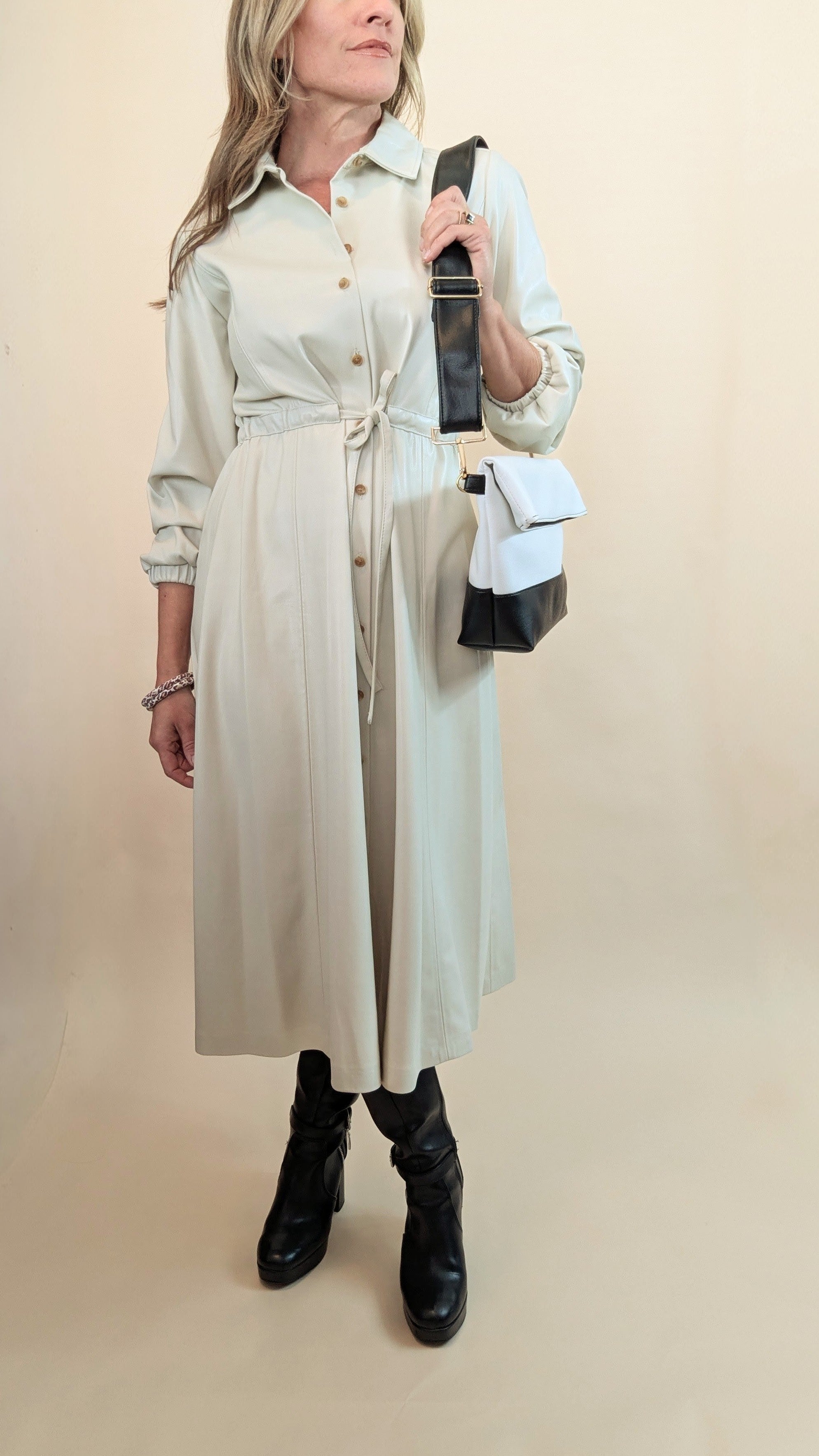 Cecile Bag- Black & White