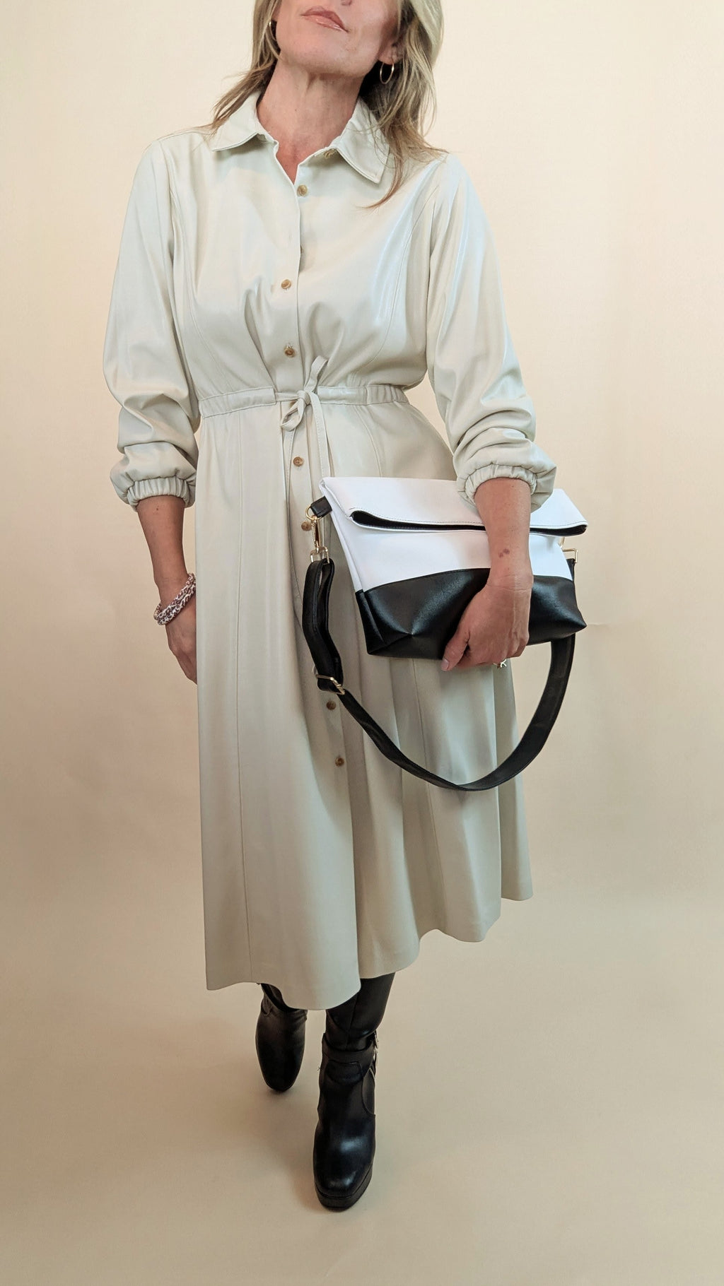 Cecile Bag- Black & White