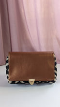 Load image into Gallery viewer, Charlotte Clutch- Bronze &amp; Woven
