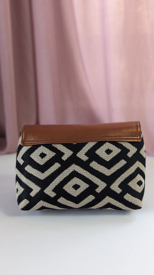 Charlotte Clutch- Bronze & Woven