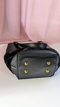Load image into Gallery viewer, Camden Bucket Bag (Guadalupe by Shamballa) Black
