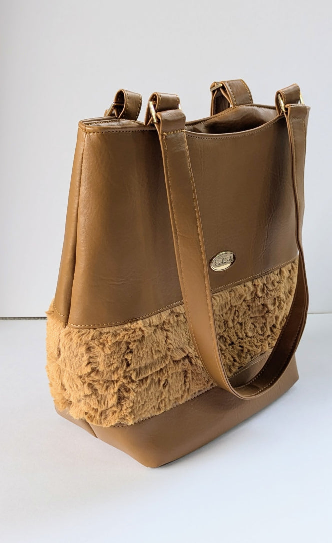 Camden Bag- Snakeskin Fur