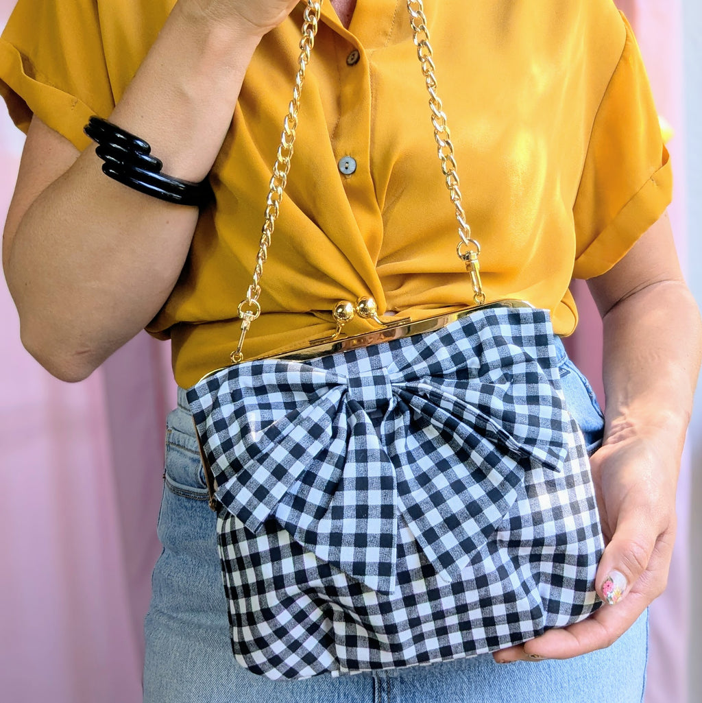 Corinne Bag- Checkered