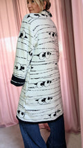 Mummy Eyes Blanket Cardigan
