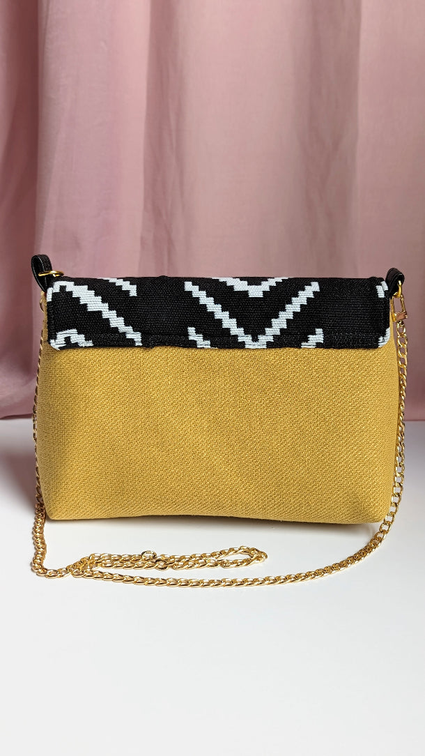 Charlotte Bag- Black & Mustard