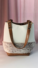 Load image into Gallery viewer, Camden Bucket Bag (Gaudalupe by Shamballa) White
