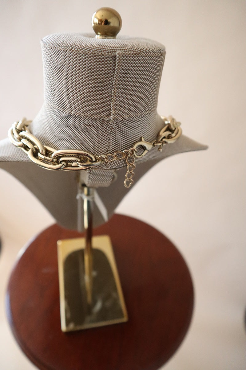 Double Chain Link Necklace