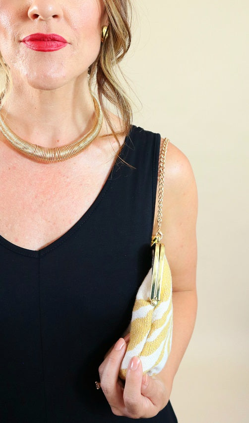 Gold Coil Necklace