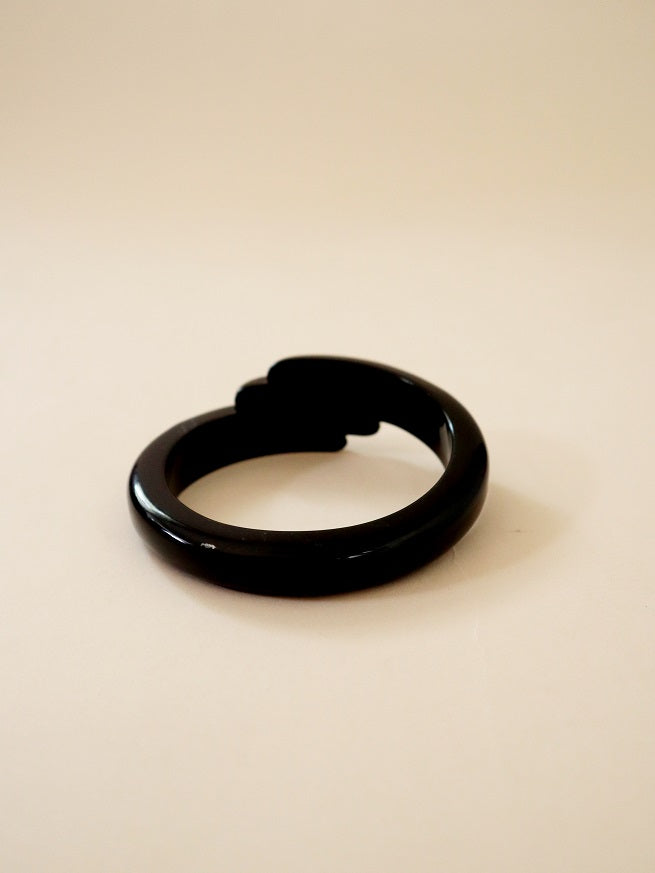 Black Wave Bangle
