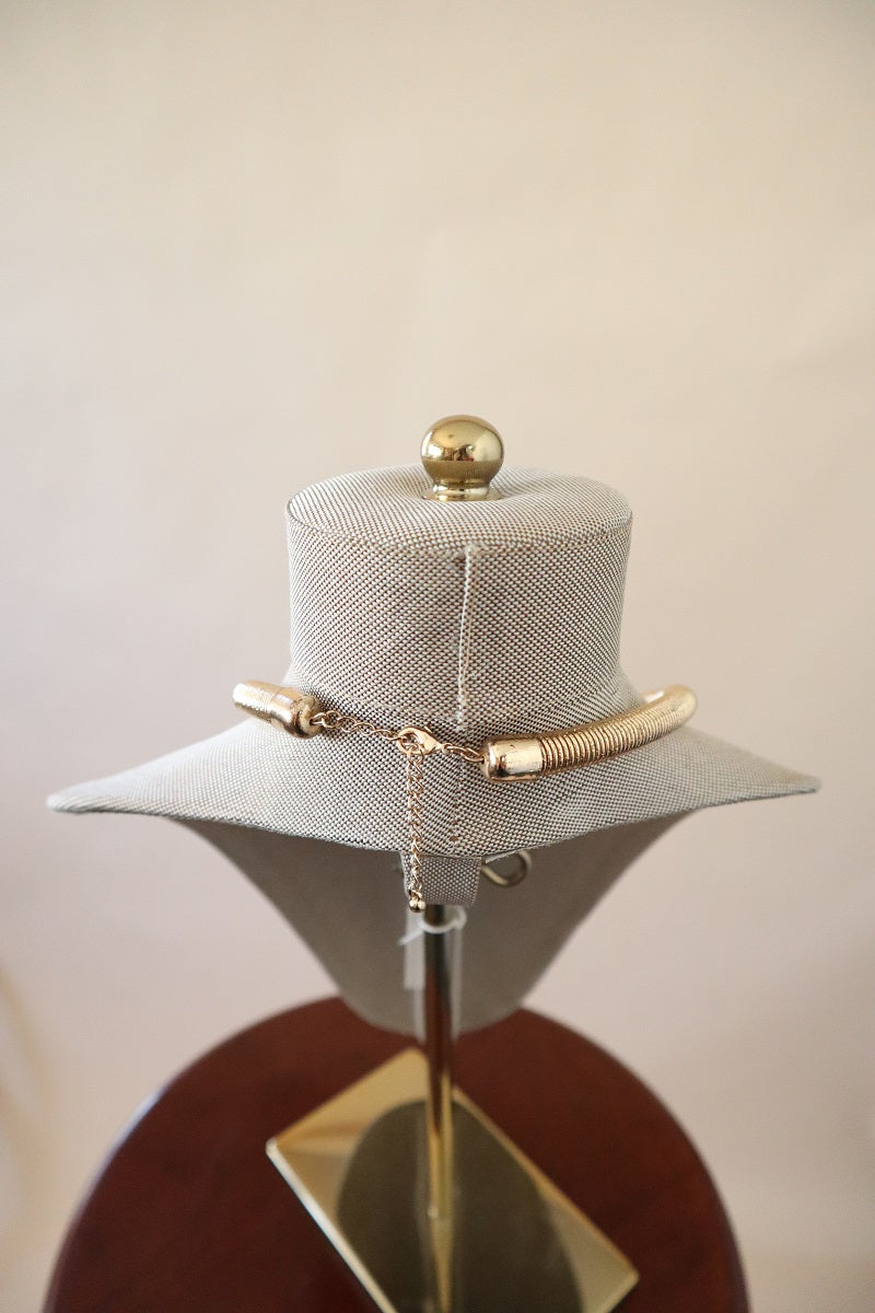 Gold Coil Necklace