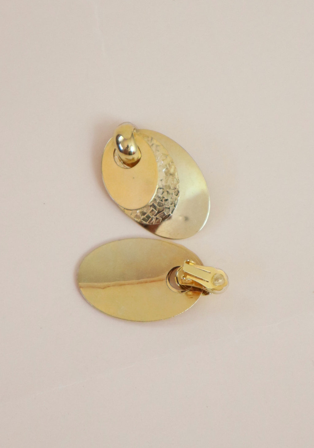 Triple Oval Earrings