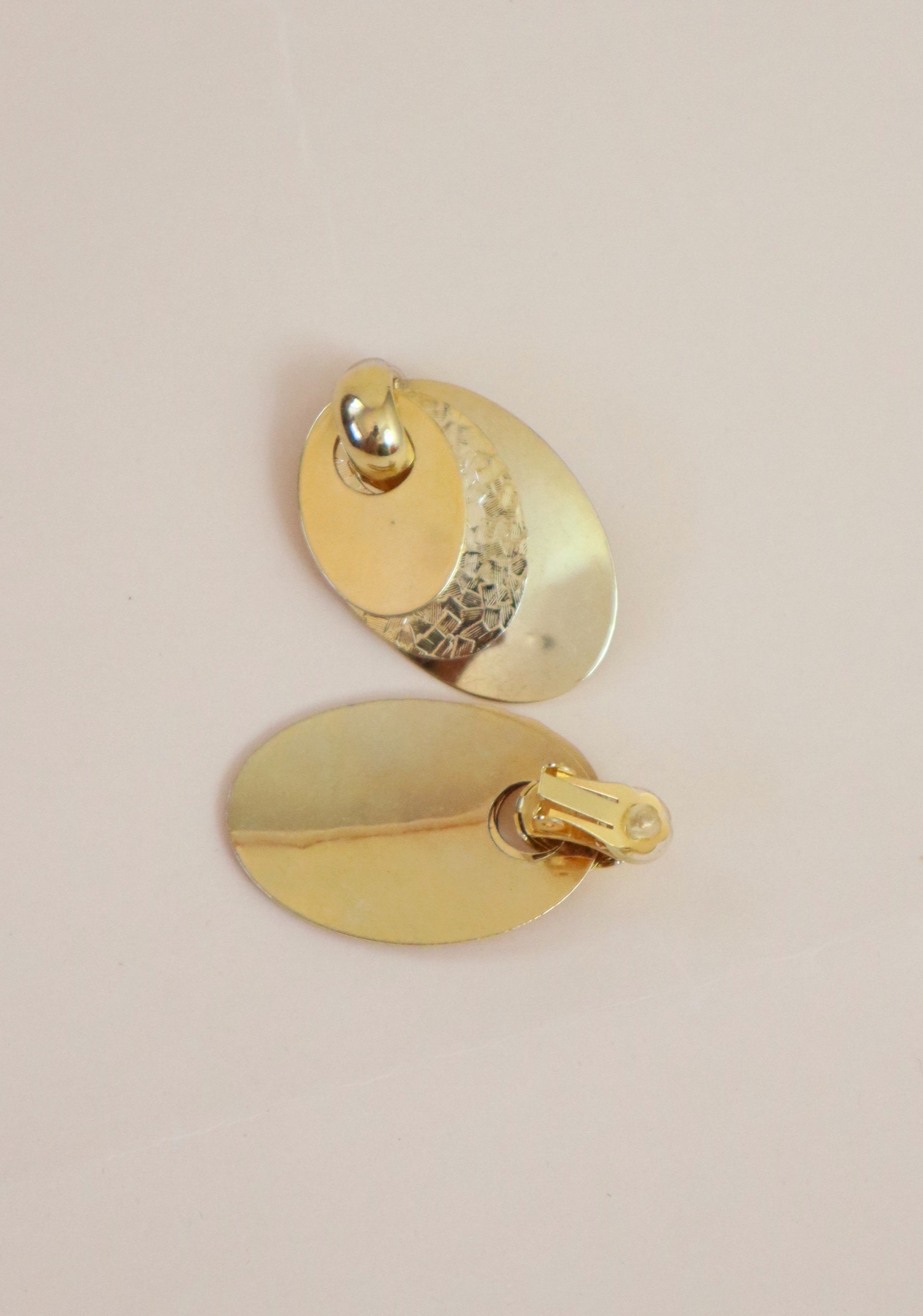 Triple Oval Earrings
