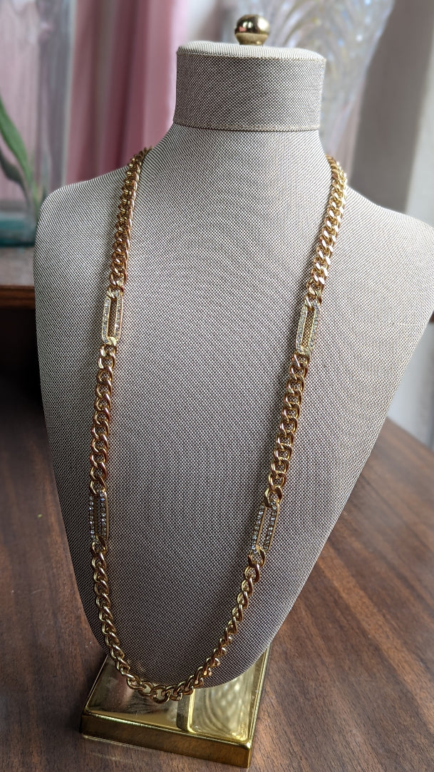 Long Oval Necklace