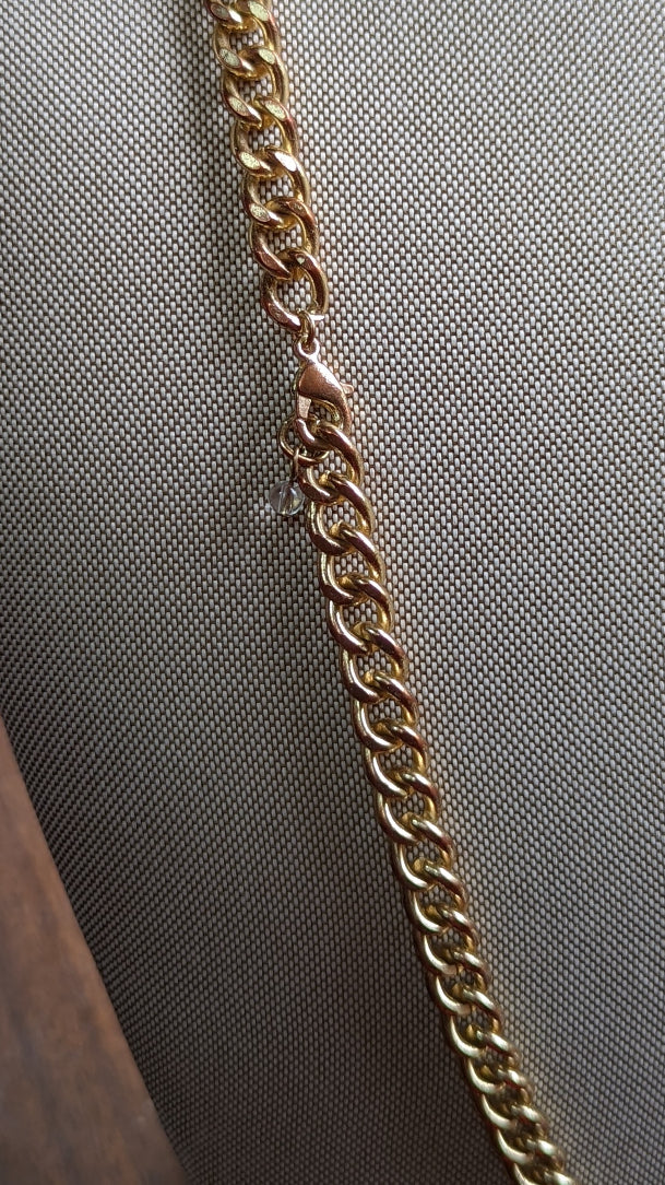 Long Oval Necklace