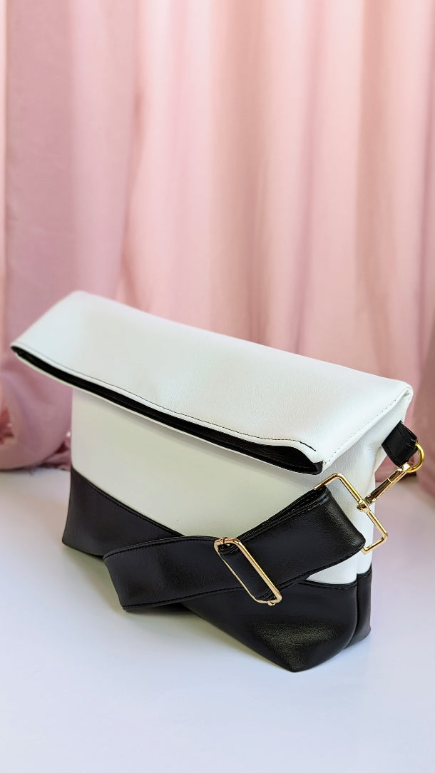 Cecile Bag- Black & White