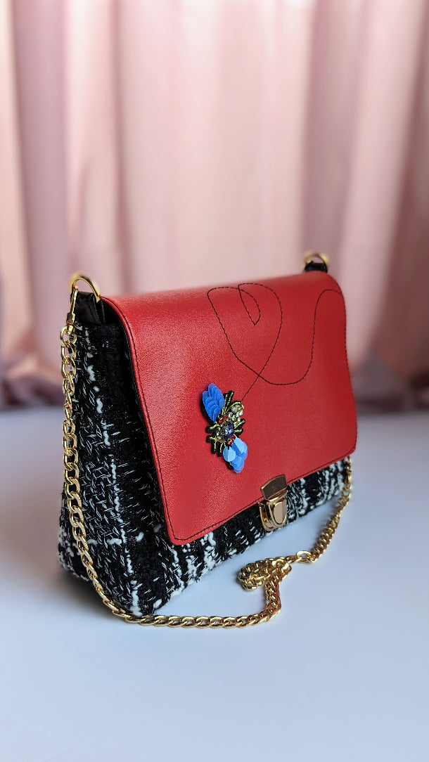 Charlotte Bag- Love Bee Blue