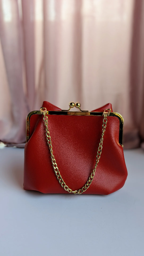 Corinne Bag- Red Bow