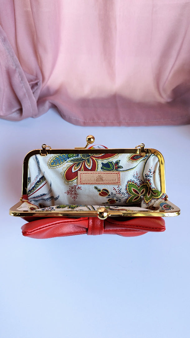 Corinne Bag- Red Bow