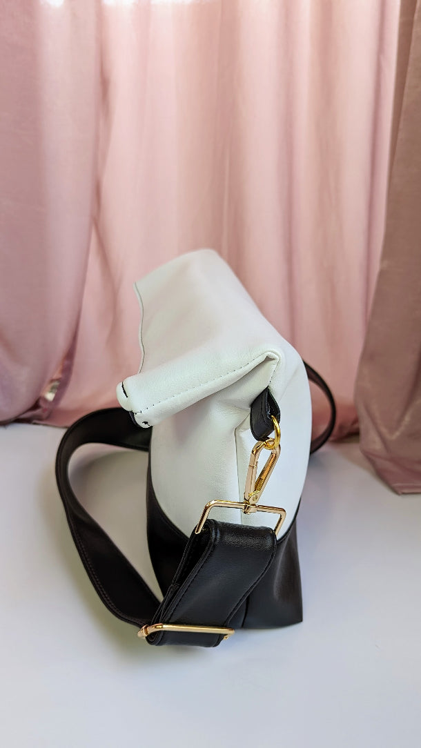 Cecile Bag- Black & White