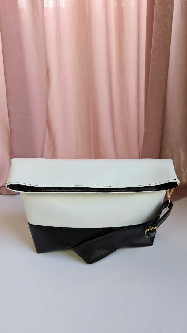 Cecile Bag- Black & White