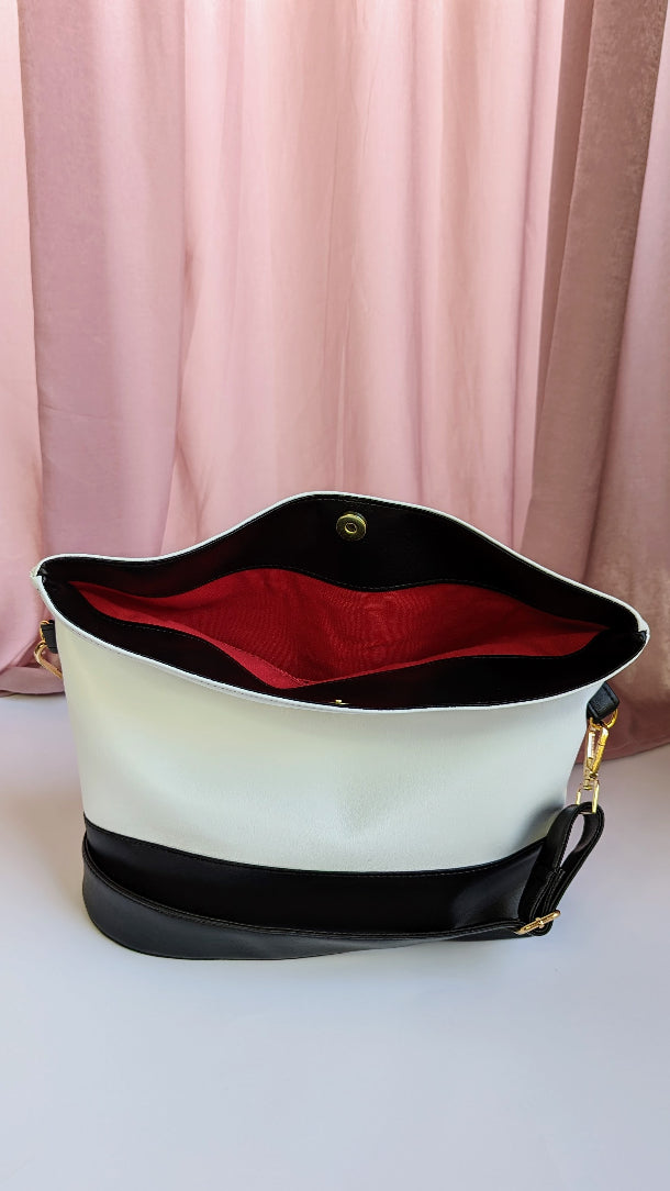 Cecile Bag- Black & White